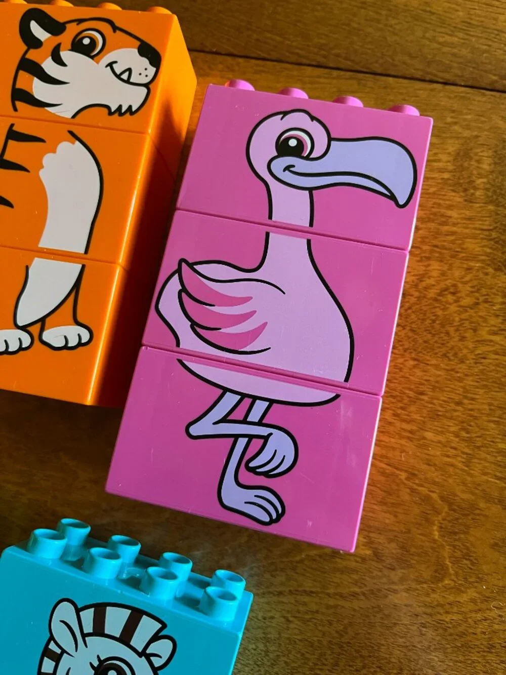 Duplo mix-and-match animal puzzle set